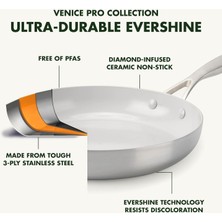 Greenpan Venice Pro Evershine 7 Parça Tencere Seti