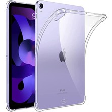 Newface Ipad 5 Air 9.7 Kılıf  Şeffaf Tablet Silikon - Şeffaf 11
