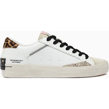 Kadın Sneaker ( Günlük) 27000PP6.10 Crime London Dıstressed C08L White