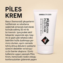 Piles Krem Basurunuza ve Hemoroidinize Yeni Çözümünüz 50 ml