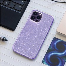 Grabono Apple Iphone 12 / 12 Pro Kılıf Parlak Simli Muhteşem Görünüm, Sert ve Dayanıklı