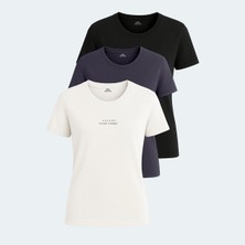 Slazenger Paytons 3 Lü Set Kadın Tişört
