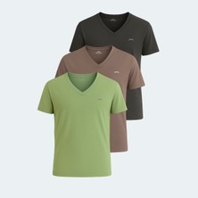 Slazenger Krakker 3 Lü Set Erkek Tişört