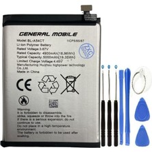 General Mobile GM24 Pro Pil Batarya BL-A54CT + Tamir Set