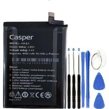 Casper E4 Pil Batarya + Tamir Seti