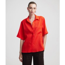 Keten Oversize Gömlek IS1250025135209