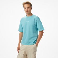 Unıted4 Comfort Erkek Mavi T-Shirt.mınt