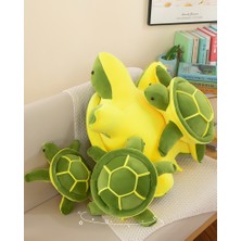 Fernca1 25CM Kaplumbağa Peluş Bebek Bebek Yastığı Hediye (Yurt Dışından)