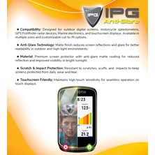 Magene C606 Smart Gps Bisiklet Bilgisayarı Ipg Anti-Glare Parlama Önleyici Mat Koruyucu