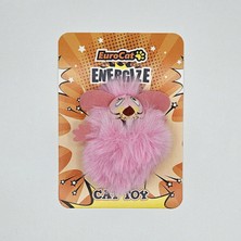 Eurocat Kedi Oyuncağı Pembe Tüylü Fare Sptgl