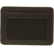 Cotton Bar Siyah Deri Kartlık