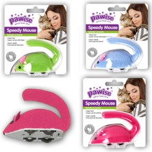 Pawise Kurmalı Peluş Fare Kedi Oyuncağı 9 cm Sptgl