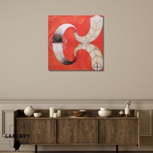 Kare Kanvas Tablo Ünlü Eserler Hilma Af Klint-Group Ix-Suw, The Swan, No. 9 (1915)