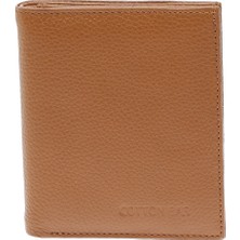 Cotton Bar Taba Deri Cüzdan