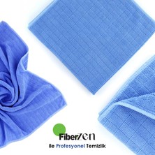 FiberZen Mutfak Temizlik Bezi | Süper Emici Mikrofiber | Leke Tutmaz | 40X40CM | Mavi
