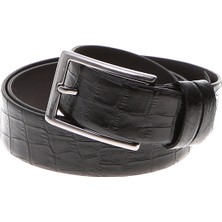 Fabrika Siyah Erkek Deri Kemer