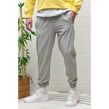 Erkek Full Likralı Paça Lastikli Jogger Pantolon