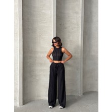 Premium Kalite Pantolon Crop Takım