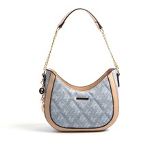 Silver Polo  Kadın Çapraz Çanta 1168-46444 Sılver Polo Çapraz Bayan Çantası M178 Mavi-Mat Ten