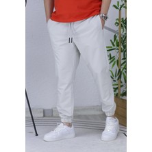Erkek Full Likralı Paça Lastikli Jogger Pantolon