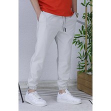 Erkek Full Likralı Paça Lastikli Jogger Pantolon