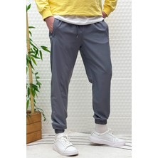 Erkek Full Likralı Paça Lastikli Jogger Pantolon