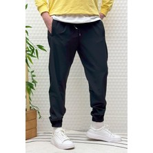 Erkek Full Likralı Paça Lastikli Jogger Pantolon