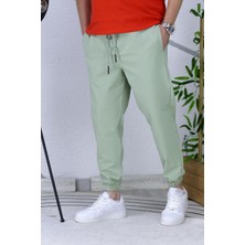 Erkek Full Likralı Paça Lastikli Jogger Pantolon