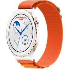 Huawei Watch Gt3 Pro 43MM Seramik Akıllı Saat Uyumlu Kordon Alpine Loop Döngü Spor Kayış