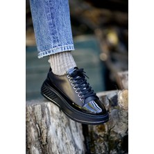 Caddya Model Kombinasyonlu Hakiki Deri Sneaker