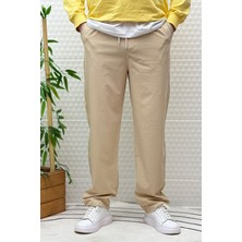 Erkek Full Likralı Rahat Kesim Baggy Jogger Pantolon