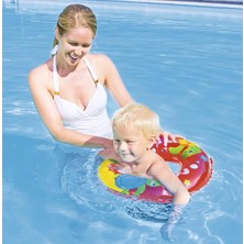 Bestway Çocuklar Için Deniz & Havuz Simidi 51 cm Deniz Canlıları Desenli / Sea Adventures Swim Rings 36113