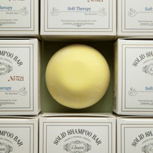 Rosece Katı Şampuan Bar Soft Therapy | Sülfatsız Tuzsuz Doğal | Yıpranmış Boyalı İşlem Görmüş Saçlar 80 gr