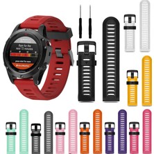 Garmin Fenix 3 Hr Saat Için Silikon Kayış Kordon 9 Farklı Renk