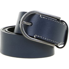 Fabrika Gri Erkek Deri Kemer