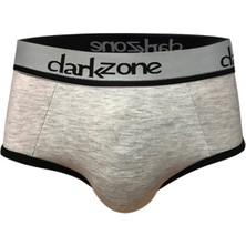 Darkzone Düz Gri Erkek Hipster Slip