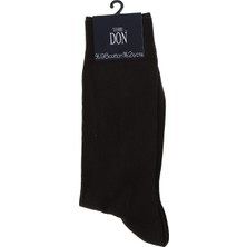 The Don Erkek Düz Kahverengi Uzun Çorap