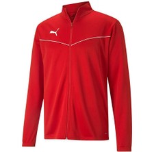 Puma Teamrise Training Poly Jacket Erkek Futbol Antrenman Ceketi 65739201 Kırmızı