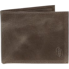 Fabrika Gri Erkek Deri Cüzdan FRK232