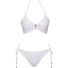 Sailor Moda Aksesuarlı Özel Tasarım Bikini Takım