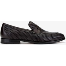 Valmenti Erkek Hakiki Deri Kahverengi Klasik Ayakkabı 214 VAL-031700 Erk Ayk Y25 Kahve Ksk