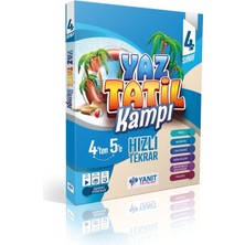 Yanıt 4.sınıf 4'den 5'e Geçenlere Yaz Tatil Kamp Kitabı