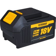 RTRMAX RTX1805 X-Lion Akü Yedek Batarya 5.0 Ah