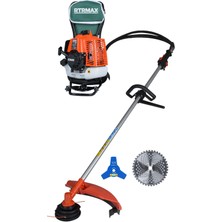 RTRMAX RTM9640 Benzinli Sırt Tipi Tırpan 63Cc 3.0Hp (Tırpan Bıçağı,Misina Başlığı,Tırpan Testeresi Hediye)