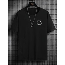 Noflen Unisex Teddy Ayıcık Baskılı Oversize %100 Pamuk T-Shirt