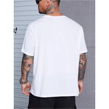Noflen Unisex Why Baskılı Oversize %100 Pamuk T-Shirt