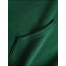 Unisex Stare Baskılı Oversize Kapüşonlu Sweatshirt Hoodie
