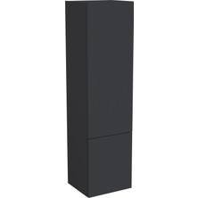 VitrA Metropole Pure 67279 Boy Dolabı, Mat Grafit, 40 cm , Sağ