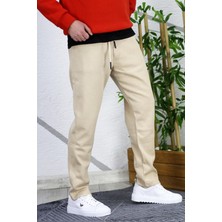 Erkek Slim Fit Örme Pantolon