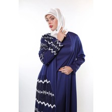 Harika Wear Ipek Akşam Yıldızı Beyaz Eşarp